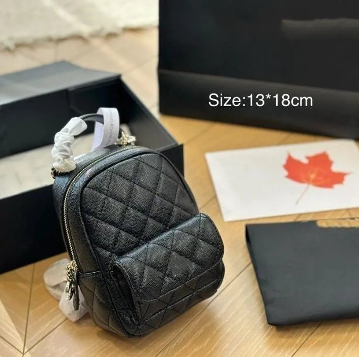 Mini Mochila Pursos De Cuero Acolchado Crossbody: Chic Mini