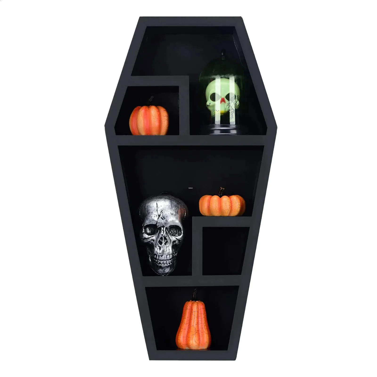 Halloween Gothic Decorative Coffin Rack Desktop Candy Box Terror ...