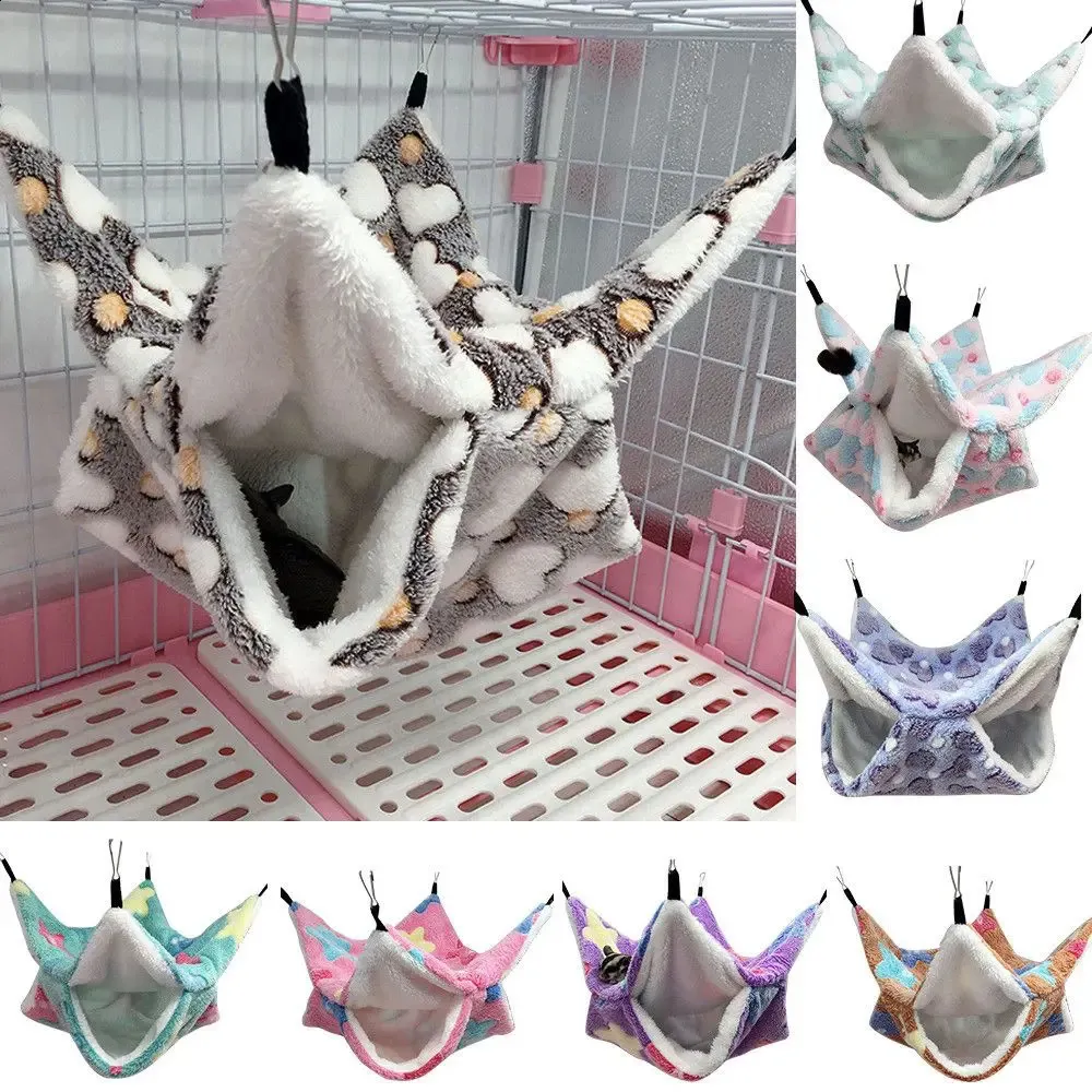 Cama De Vellón De Hamaca De Animales Pequeños Nido De Colgación