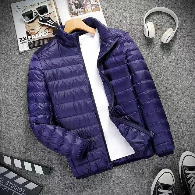 Ultra-Lightweight Men's jackets puffer - Water and Wind