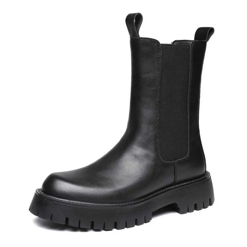 Save Big on Bulk Men's Chelsea Boots Pointed Chelsea Boots Mens High Top  Ankle Boot Stylish Leather, English Smoke Pipe Style, Lightweight For Daily 