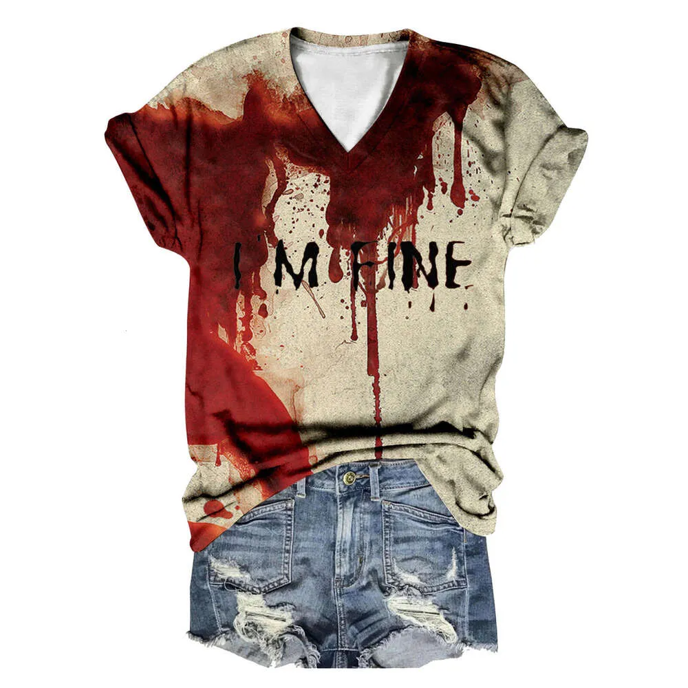 Blood Splatter Shirt Bloody Halloween