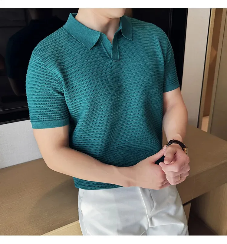 【soerte】MULTI COLLAR JACQUARD KNIT POLO soerte（ソエルテ）の「MULTI COLLAR JACQUARD KNIT POLO/マルチ