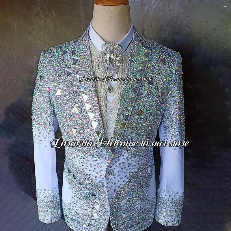 Save Big on Bulk Diamond Mens Suit Elegant Suits For Men, Sparkling Fashion  Suit Set, Prom Blazer, Slim Fit Wedding Tuxedo For Groom, Modern Masculine 