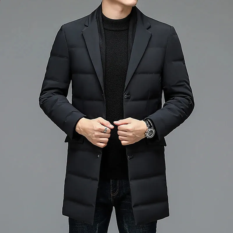navy blue dress for baby girl Types of Winter Coats for Men | Blog main image 1