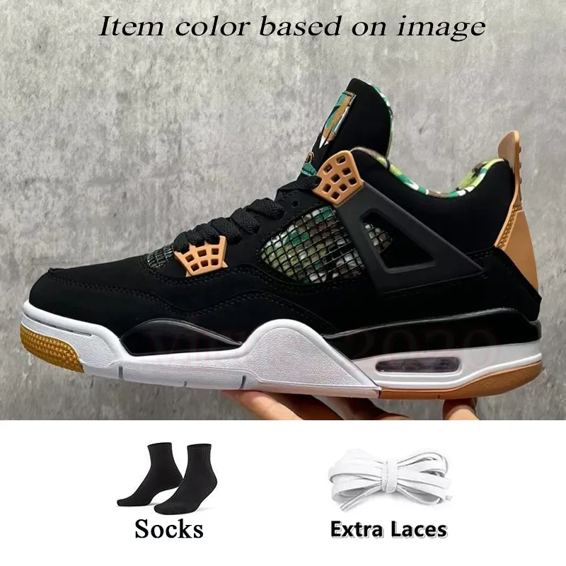 AJ4 Off White X Jordan 4 Travis Scott 4s Air Retro Jumpman Jorden A Ma Maniere Black Cat code L Military Bred Trainers 2 318 DHgate