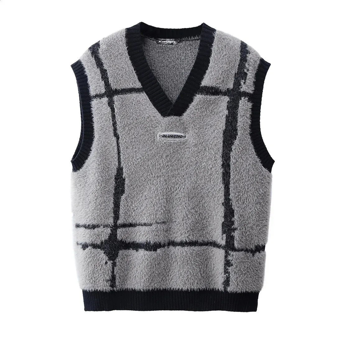 Fashion Street Striped Patchwork Sweaters Fashion Street Striped Patchwork Sweaters