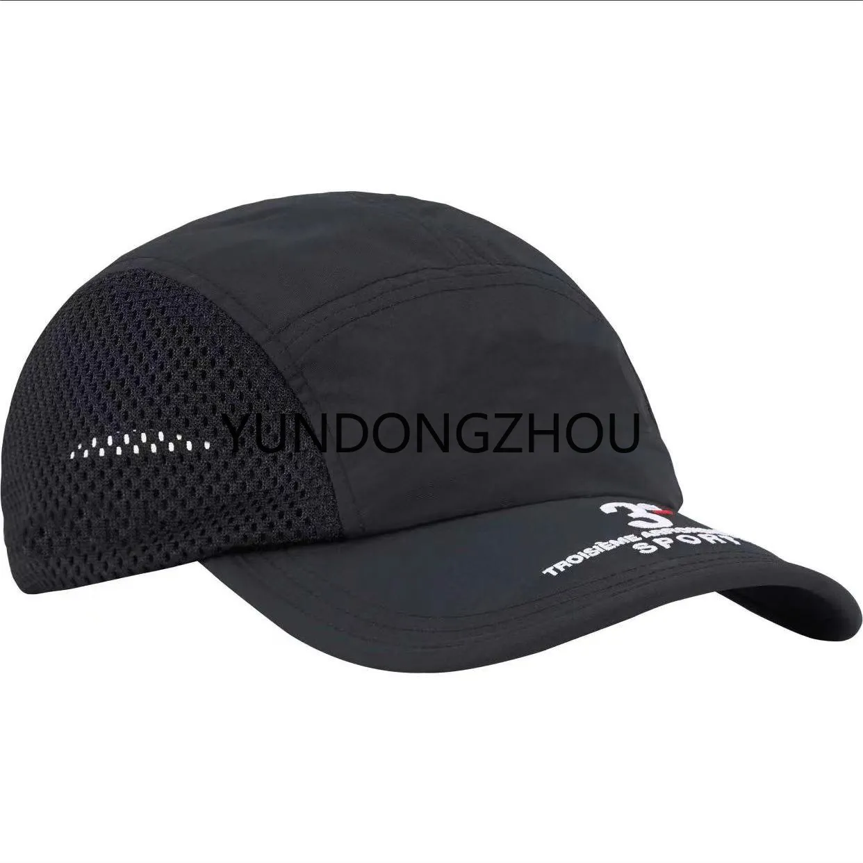 Breathable Mesh Baseball Cap For Men & Women – Foldable, UV Protection, Adjustable Snapback, 100% Polyester