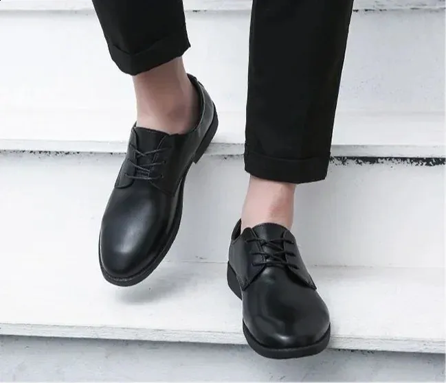 mens size 7 black dress shoes Mens HUSH PUPPIES ACADEMIC Casual Dress Shoes BLACK (Size Run 7