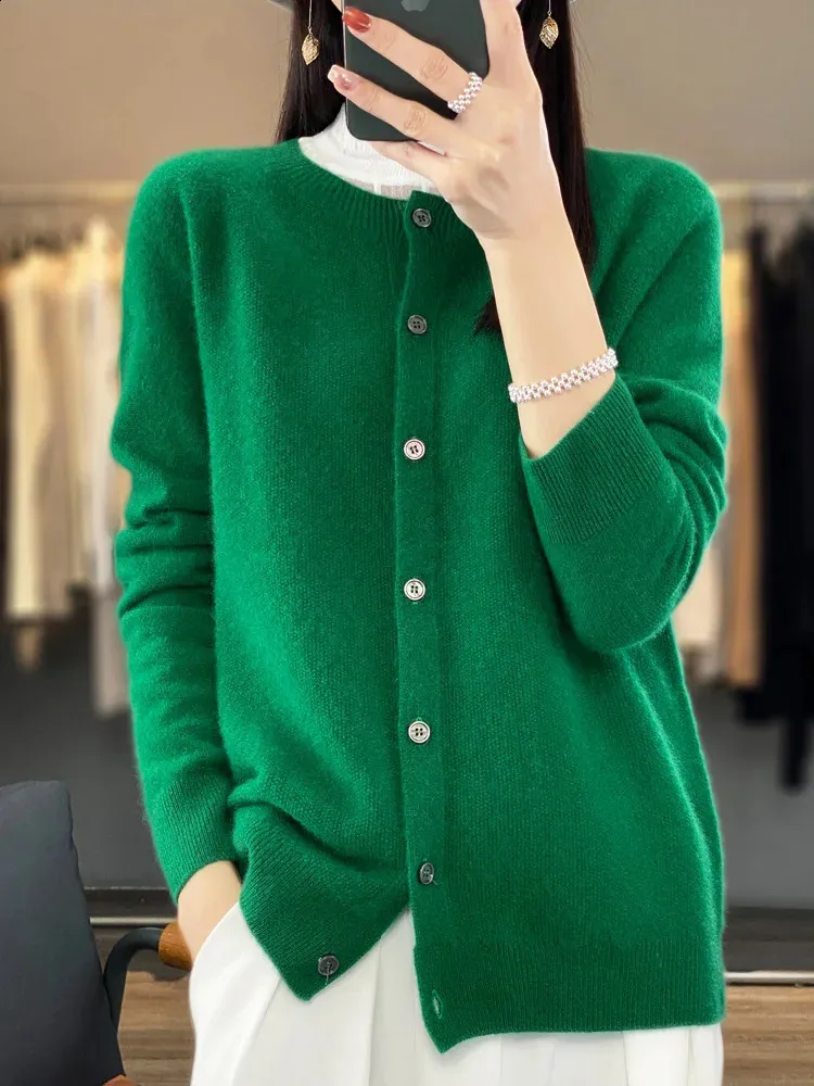 Dames Merino Wol Kasjmier Vest Trui O Nek Gebreide Kleding Top Voor Lente Herfstmode Van 8 79 DHgate