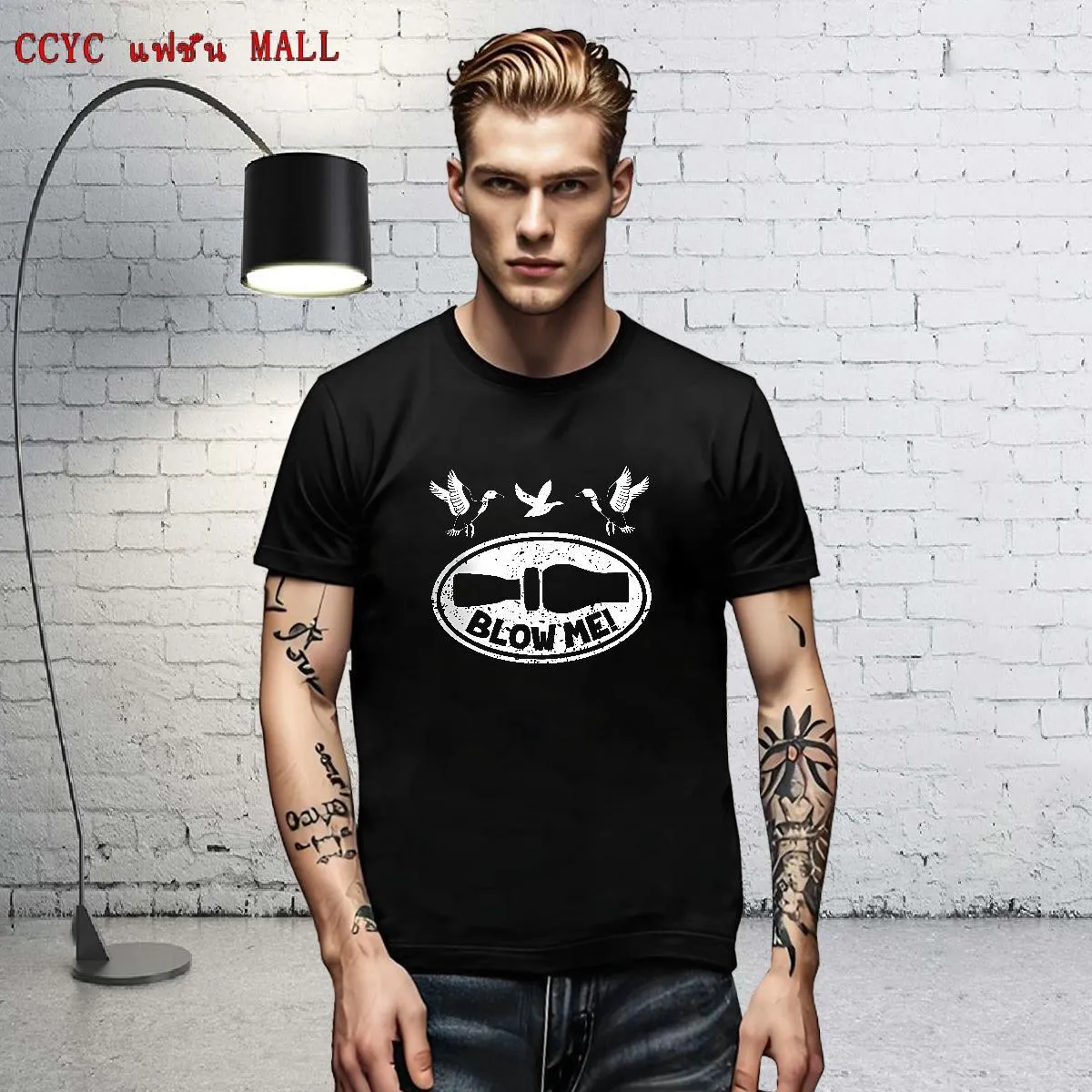 Camiseta Básica Para Hombre Von Dutch - 100% Algodón, Corte Relax Fit, Cuello Redondo, Estilo Vintage