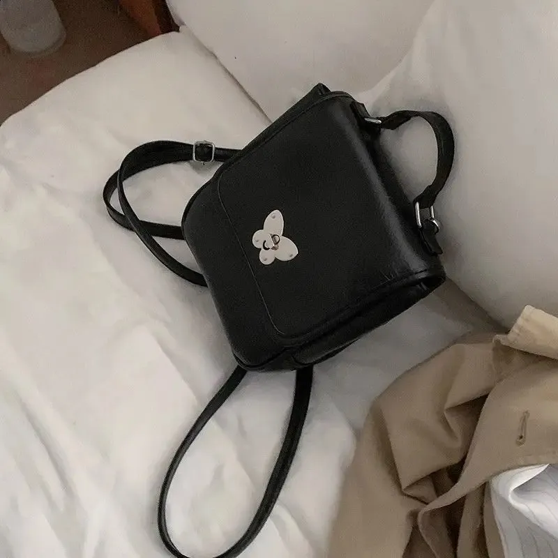 JIAERDI Mini Leather Backpack For Women Vintage... From  display picture 2