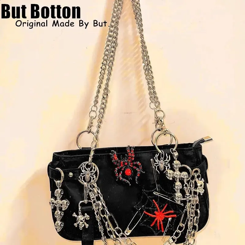 y2k 00s chain one shoulder bag black 【公式通販】