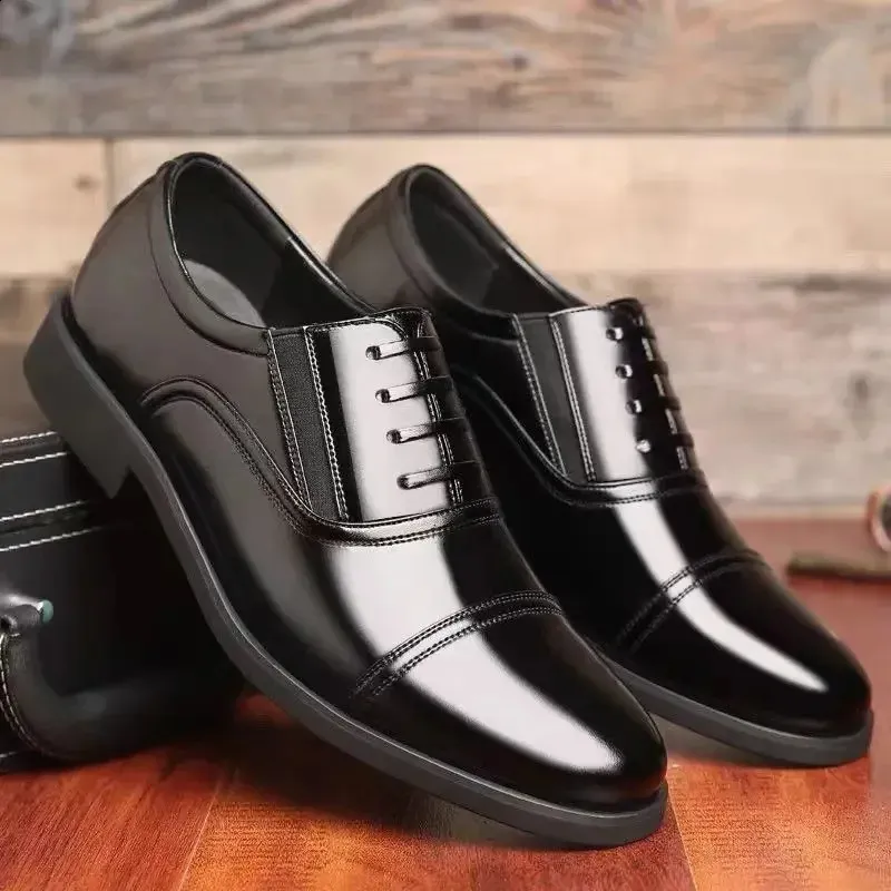 Wholesale Leather Casual Dress Shoes For Men, Office Social... At Only  $26.67