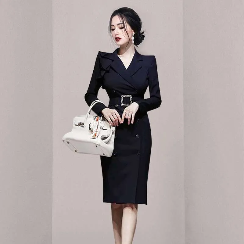 professional bodycon dress Berylove Women Pink Work Dress Bodycon V-Neck Semi Formal Dress, Pink / US18W