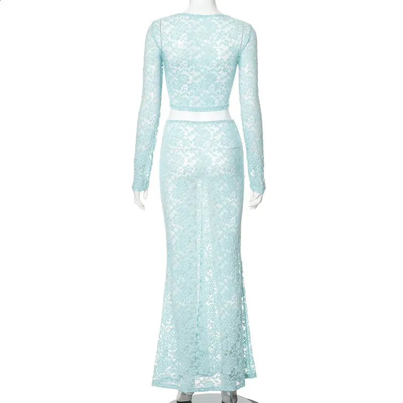 boho white long dress Boho Lace Deep V-Neck Bell Sleeves A-Line Wedding Dress