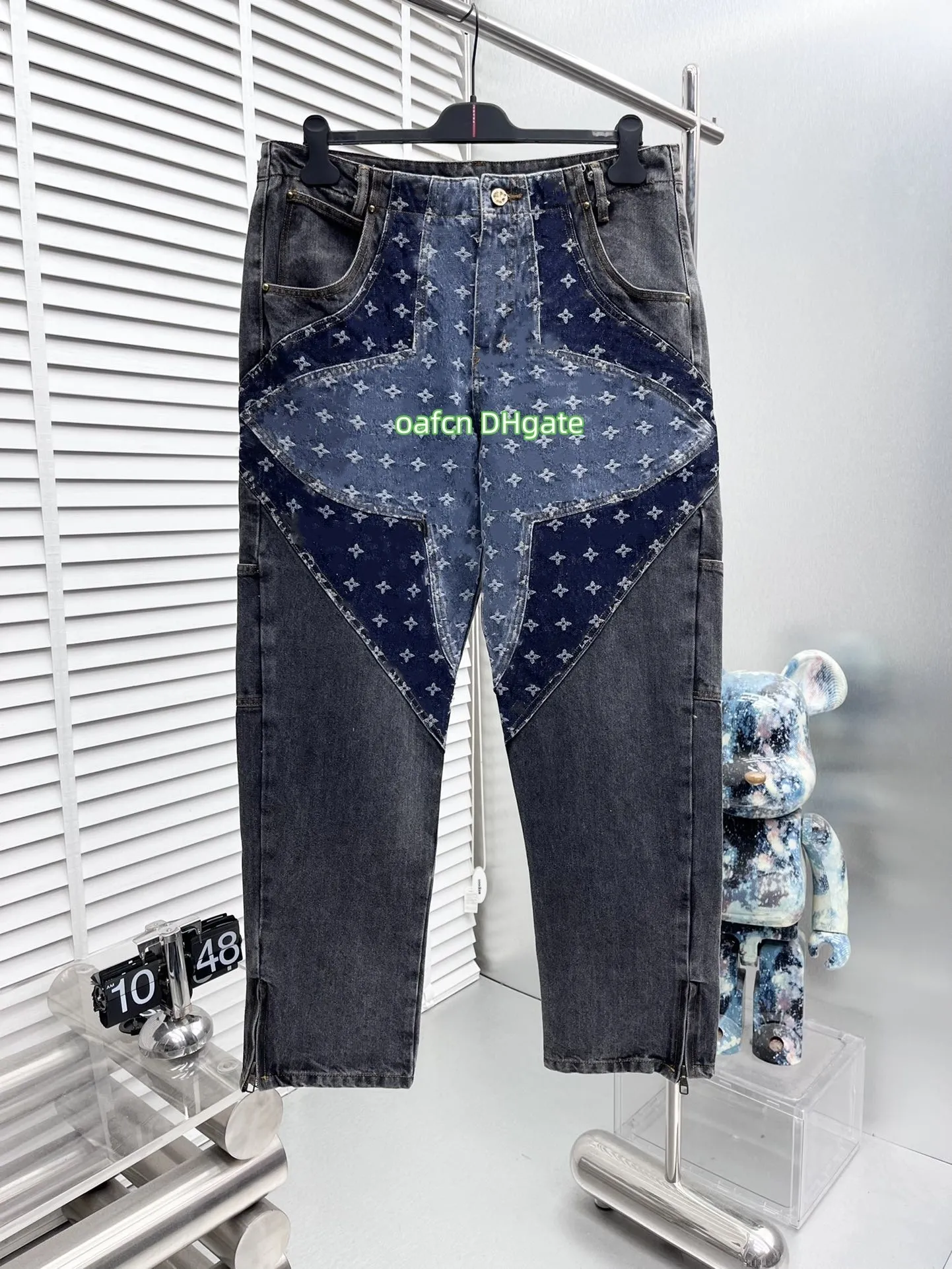 CAMBIO】Denim Jacquard Jogger Pants ジョガー