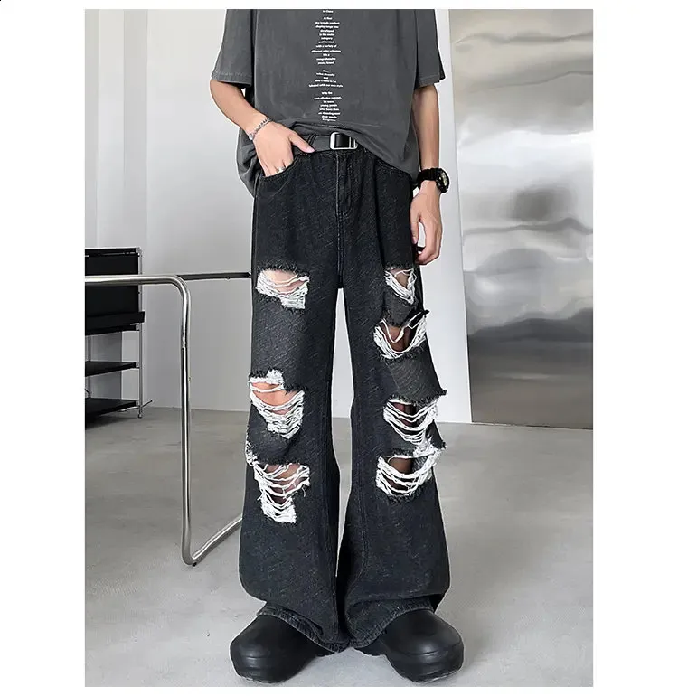 訳あり商品 Wide DHgate.com:Mens Leg Trend Summer - Jeans Denim Jacquard Clothing