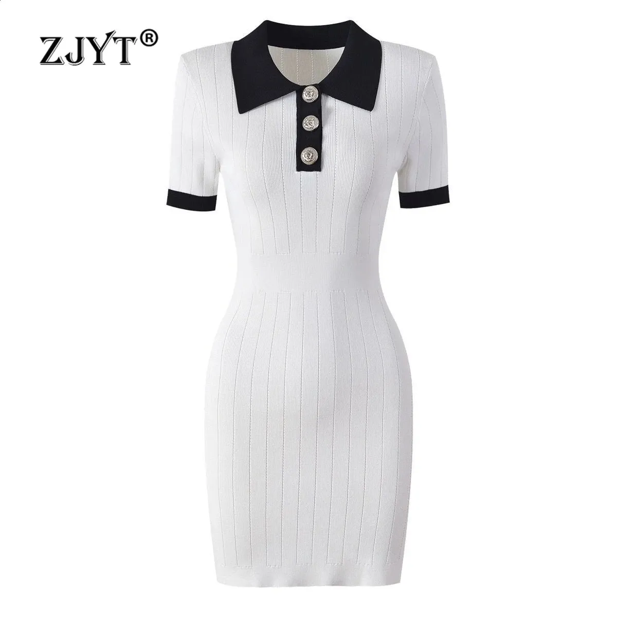 Women's summer loose fitting white dress 4374 Women's summer loose fitting white dress 4374
