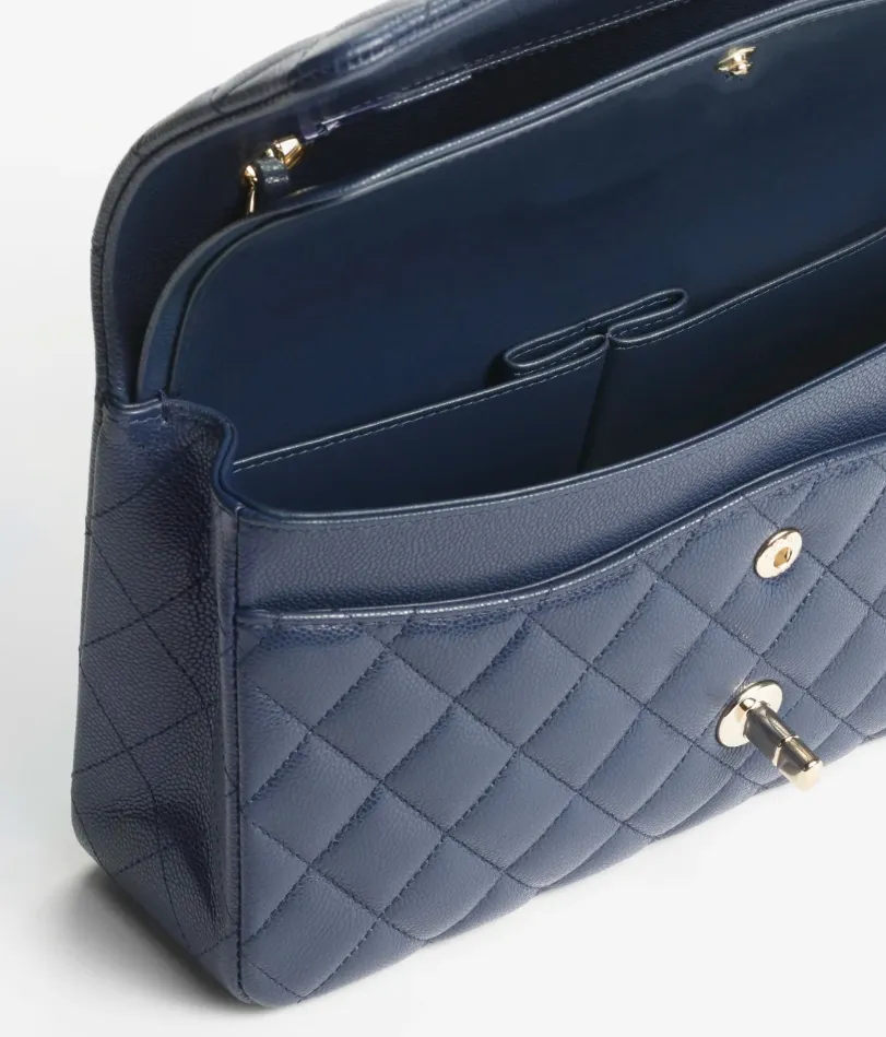 Designer navy clutch bag hot sale