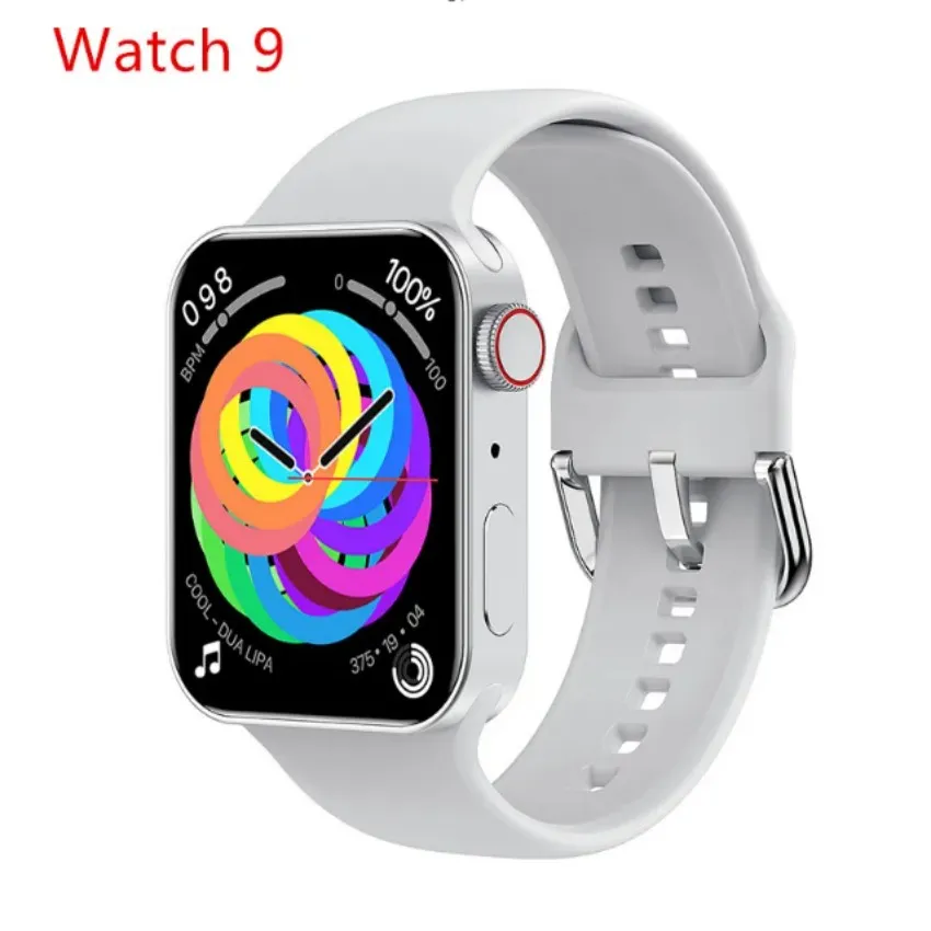 1 Smartwatch with Wireless Charging Fitness Tracking and Bluetooth Calling for Men and Women Compatible with Apple Watch iWatch Ultra 2 and