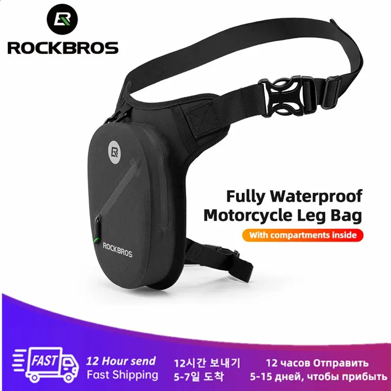 Waterproof Motorcycle Leg Bag - Large Capacity Cycling Hip Pack ...