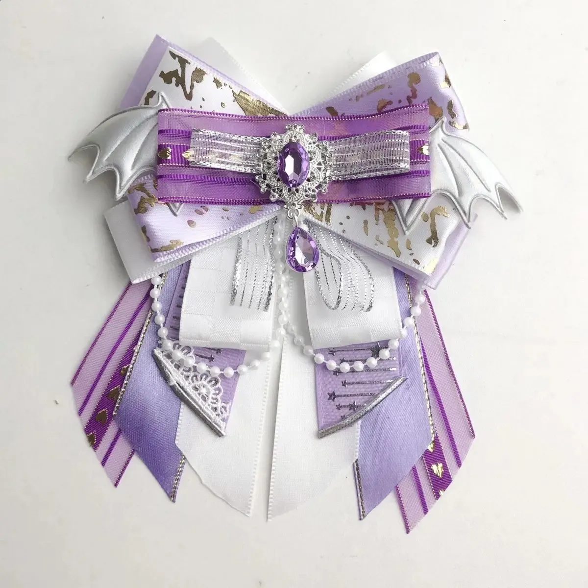 Anime Bow Ita Bag Accessory: Cute Ribbon Decoration for Kpop  display picture 3