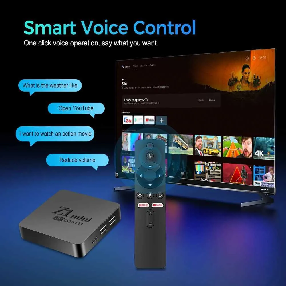 Z1 Mini ATV Android 10 Smart android tv box with