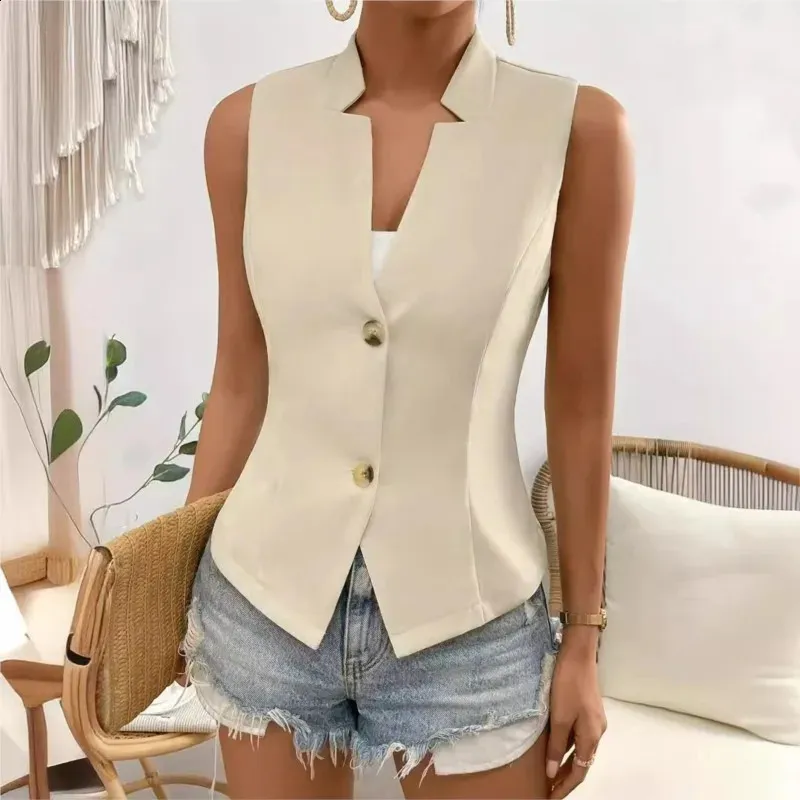Elegant Sleeveless Vest Jacket - Chic Women's Outerwear, Dress Jackets for  Ladies - Shop Now! from Dhgate Women's Vests - price 55.31