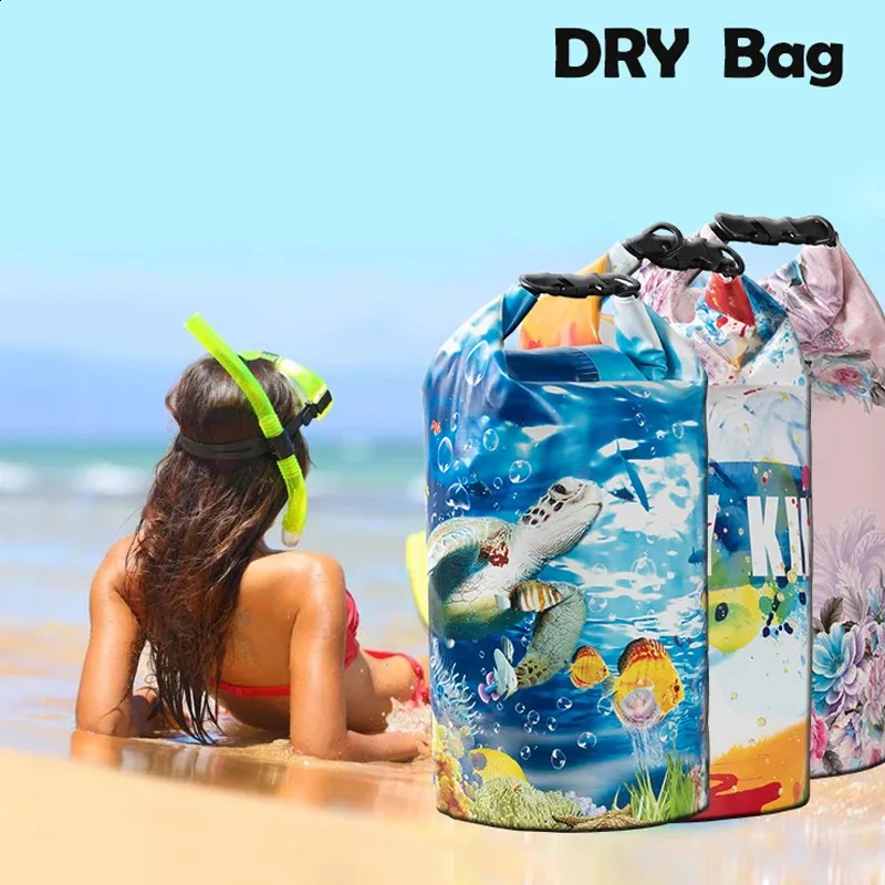 Sac étanche 10L Et 20L - Imperméable Pour Kayak, Plage, Rafting - Rangement Sport Nautique