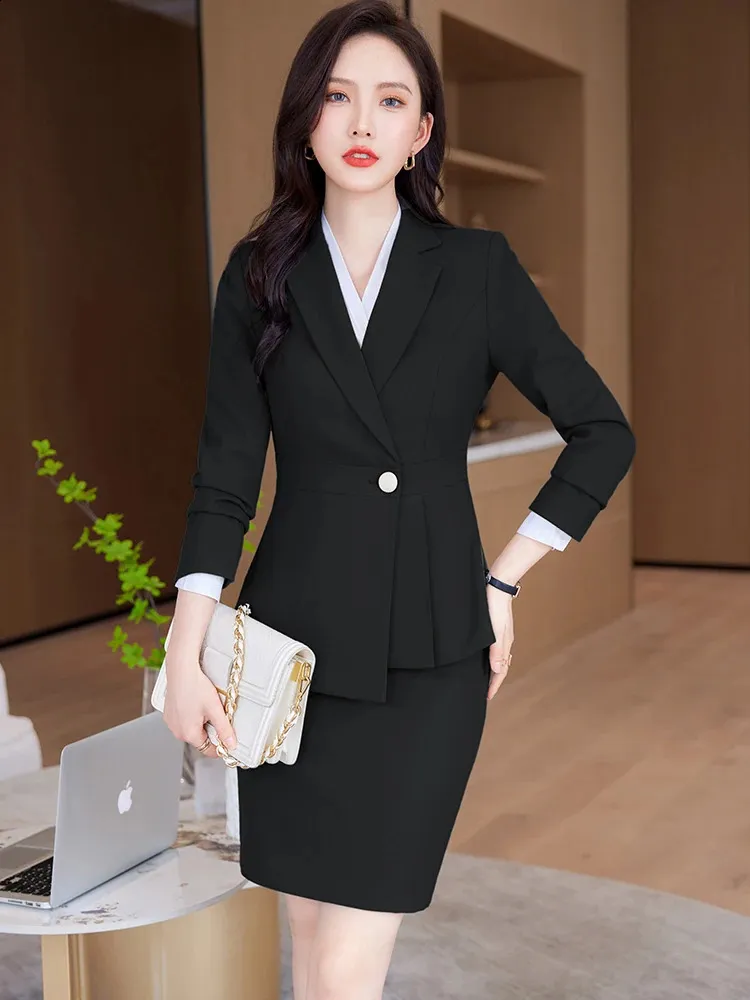 Semi Formal Business Skirt Suits For Women Semi Formal Office Wear