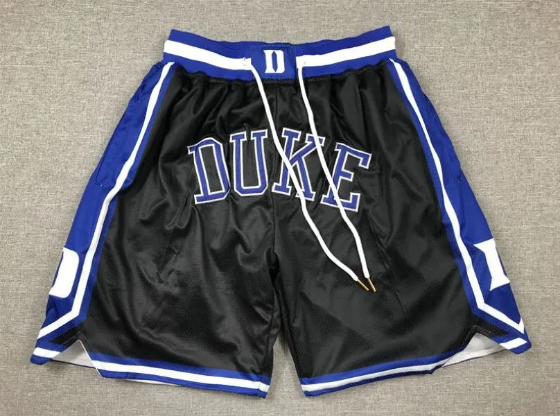 black duke basketball shorts
