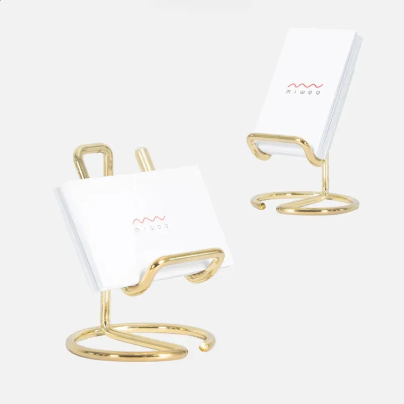 Chic Gold Binder Clips Card Holder - Metal Paper Organizer for Desk &  Business - Shop Now! from Dhgate Business Card Files - price 25.08