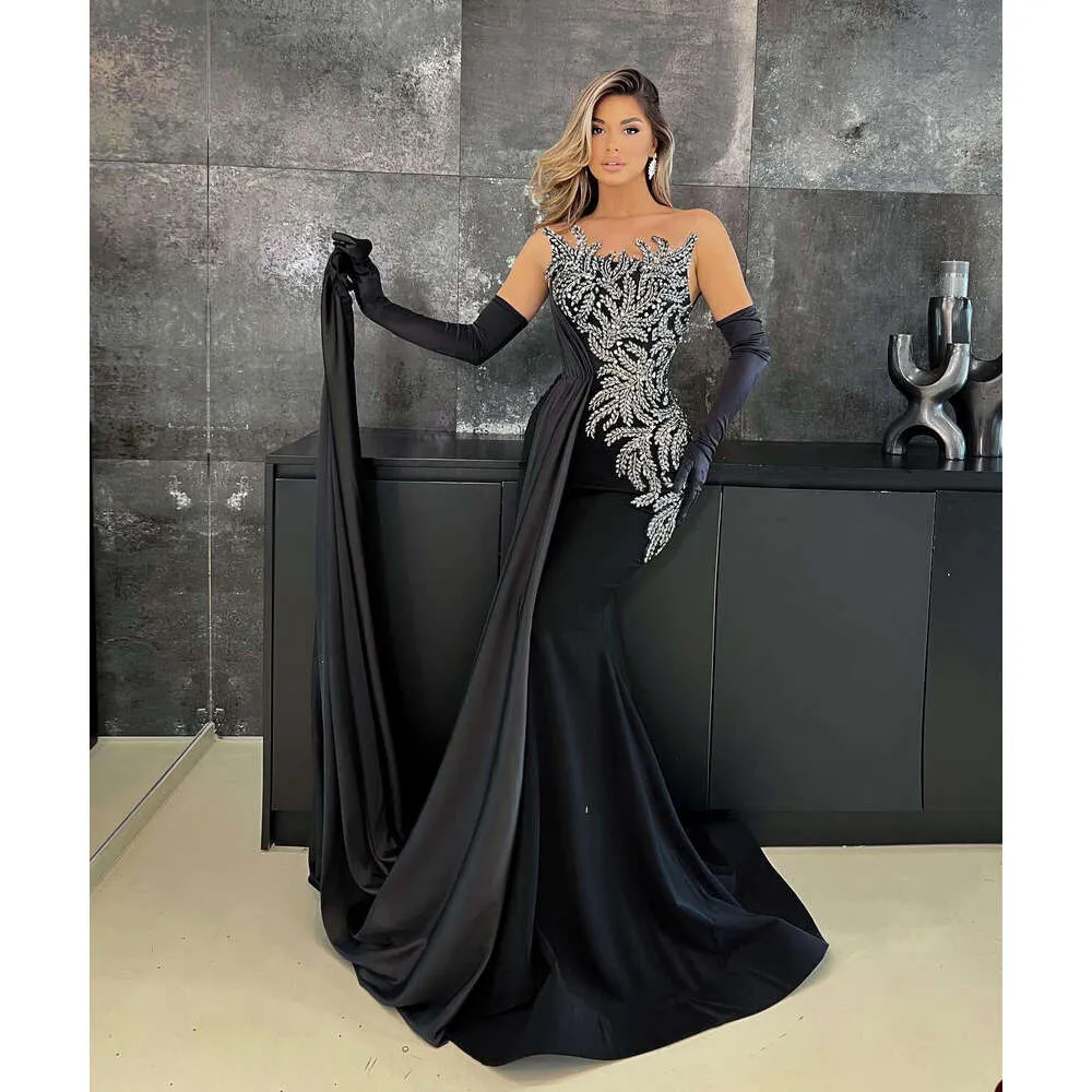formal & gown fit and flare dresses for women Prom Dress Long Open Back With Fit And Flare Skirt