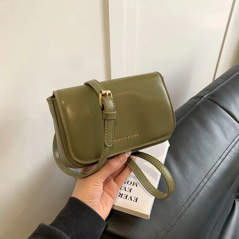 DHgate.com:Solid Color Crossbody Bags for Women - PU Leather