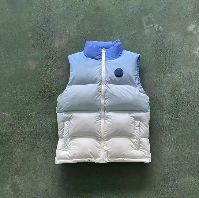 Trapstar down vest-white