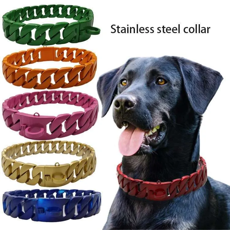 Chain link dog harness hotsell