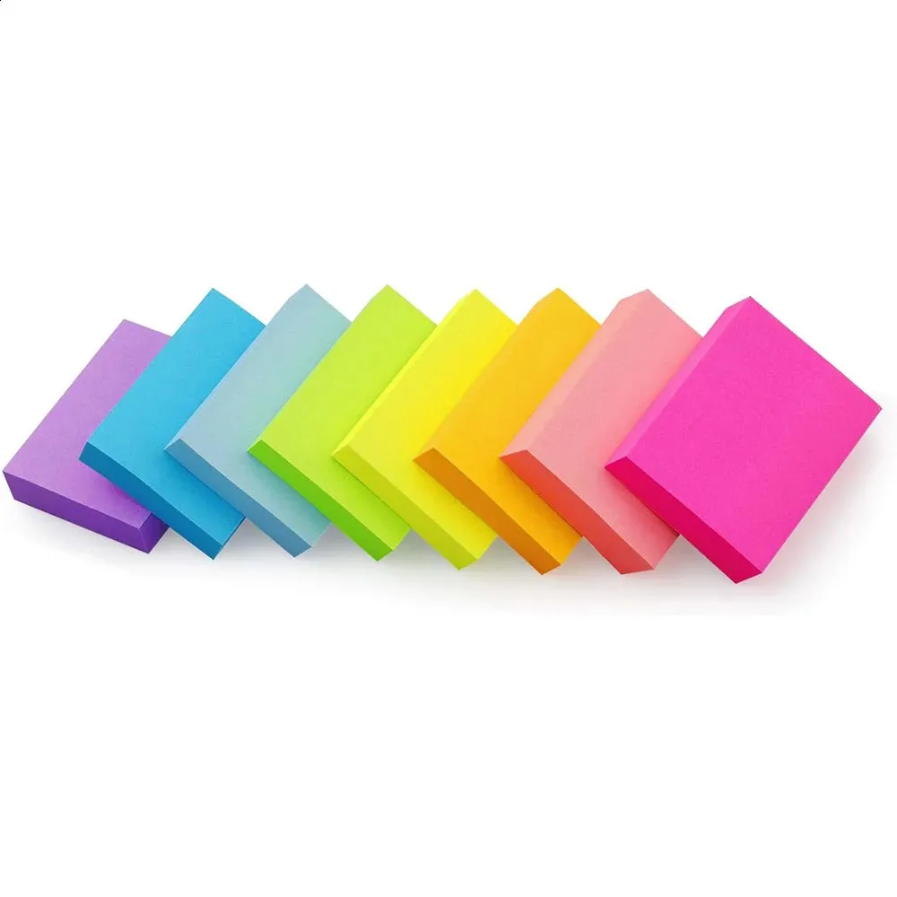 Bright Mini Sticky Notes 8-Pack: 1.5x2 inch Self-Stick Pads - Shop Now ...