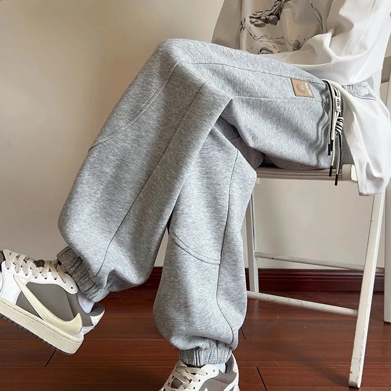 Baggy Homme Jogging Coton Pantalon De Survêtement Large Mode