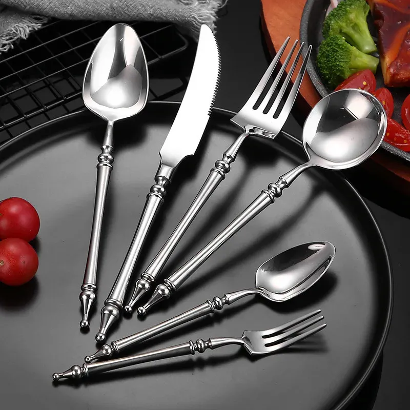 The Country Story Shovel Spoon & Fork Set - Stainless Steel, 2-Piece, Rust-Resistant