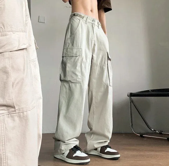 00s Nike cargo trouser windbreaker track pants in | Depop