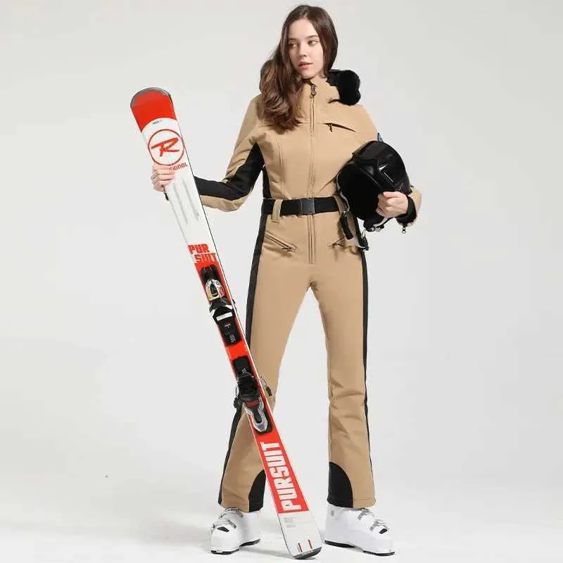 Slim ski suit hotsell