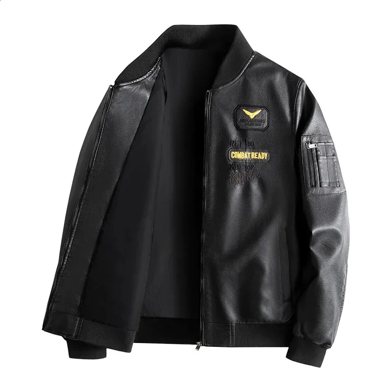 Fashion Boutique Punk Locomotive Slim Harley Leather Men's Jacket Fashion Boutique Punk Locomotive Slim Harley Leather Men's Jacket