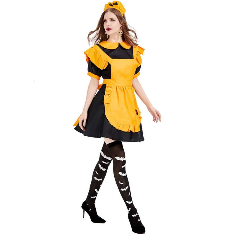 Halloween Costume Vampire Maid Dress, Womens Cosplay Witch Dress With  Pumpkin Lantern Skirt, Anime Party Fancy Dress From Chaoren_clothes, $10.36  | DHgate.Com