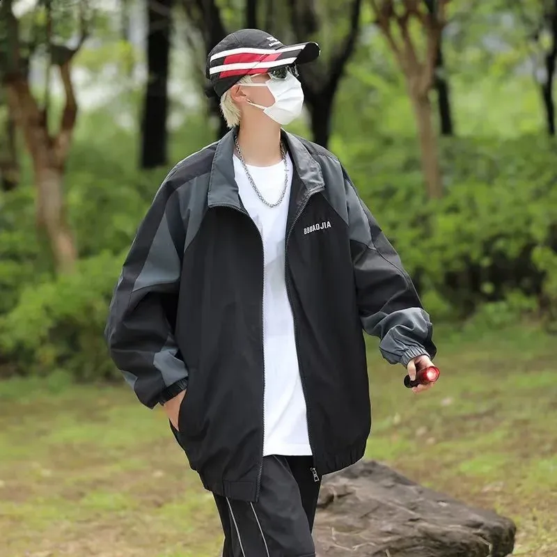 DHgate.com:Mens Oversized Patchwork Casual Jacket - Quick DHgate.com:Mens Oversized Patchwork Casual Jacket - Quick