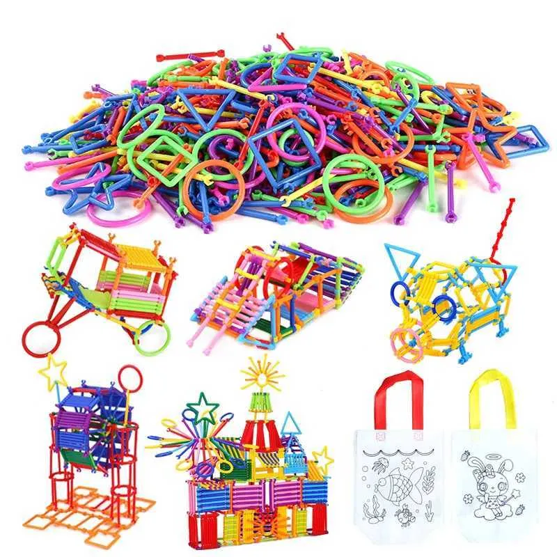 65/120 Assembly Building Blocks DIY Intelligent Stick... From ...