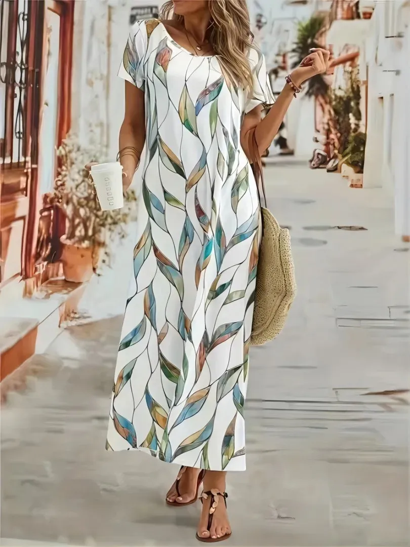 Plus size loose summer dresses 2025