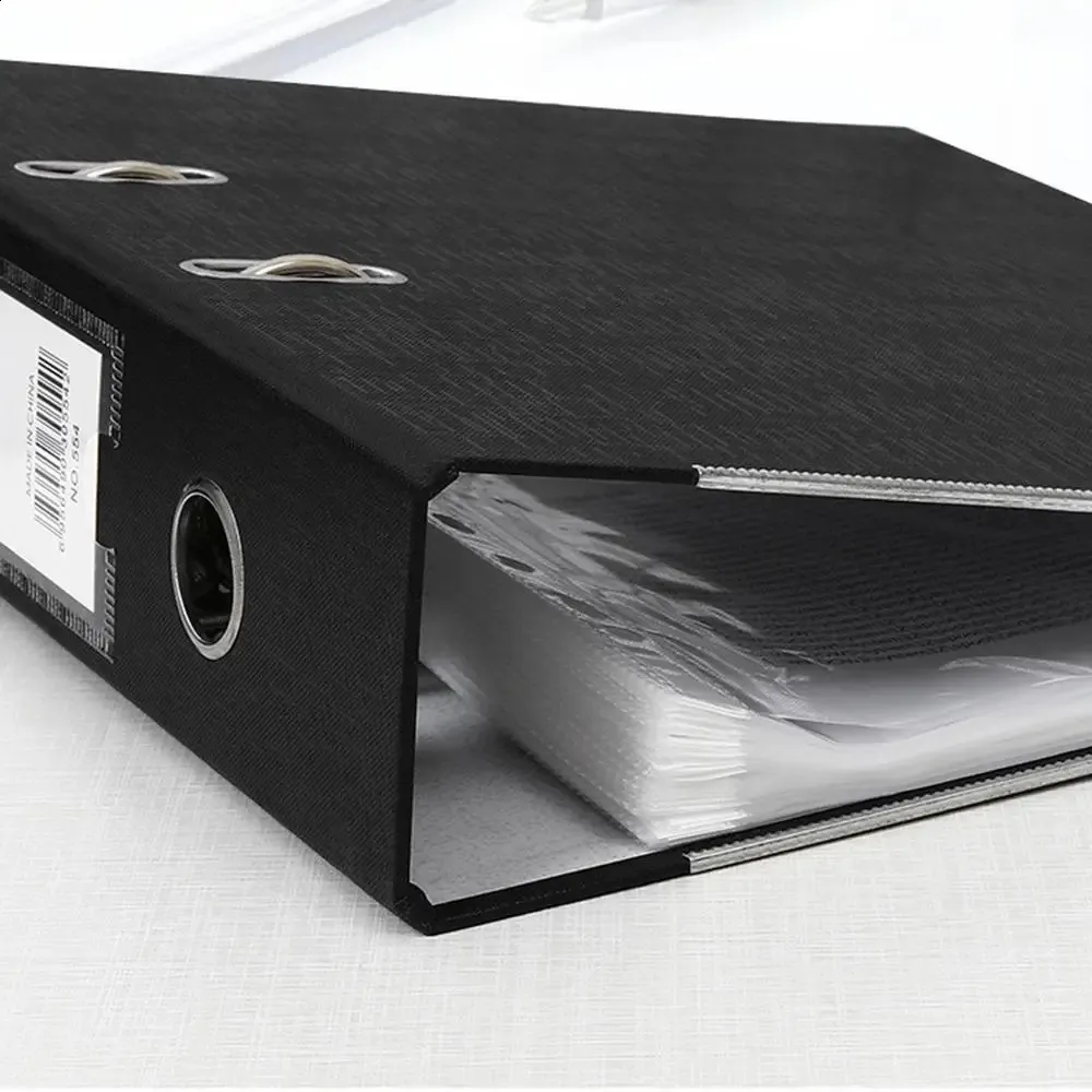 A4 Ring Binder File: Two Hole Document Storage, Thickened Large ...