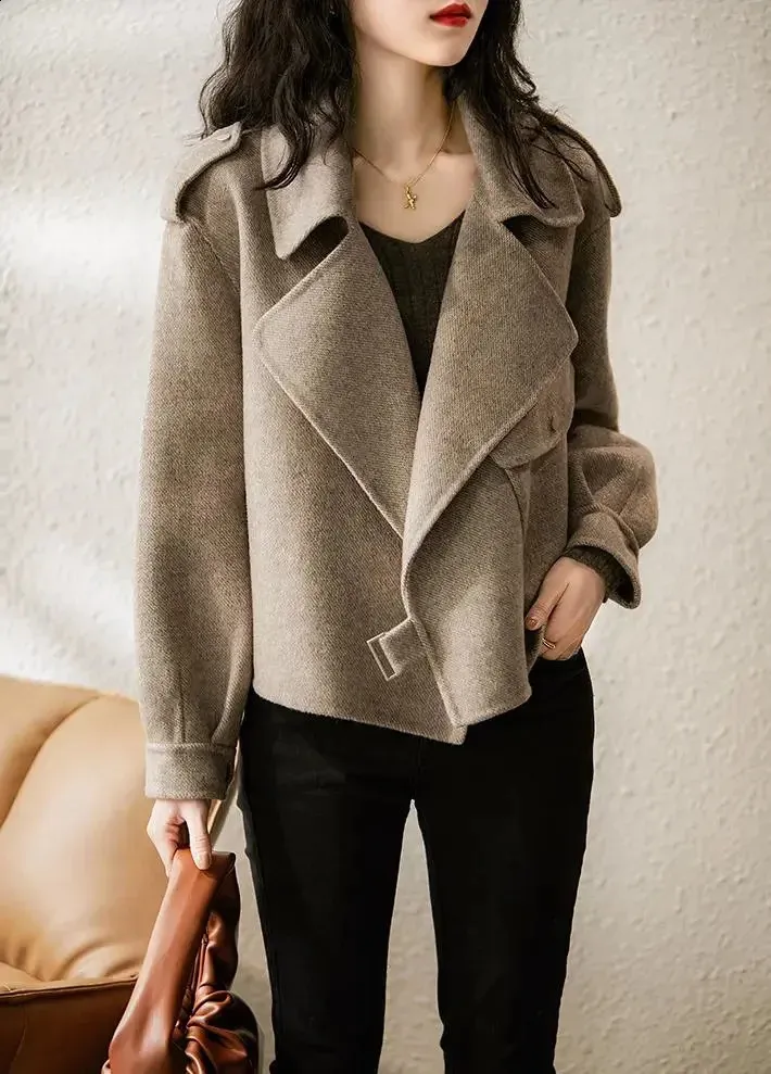 ジャケット・アウター FanoStudios wool short coat 1998e0cf-2eb3-4f3a-aed3-