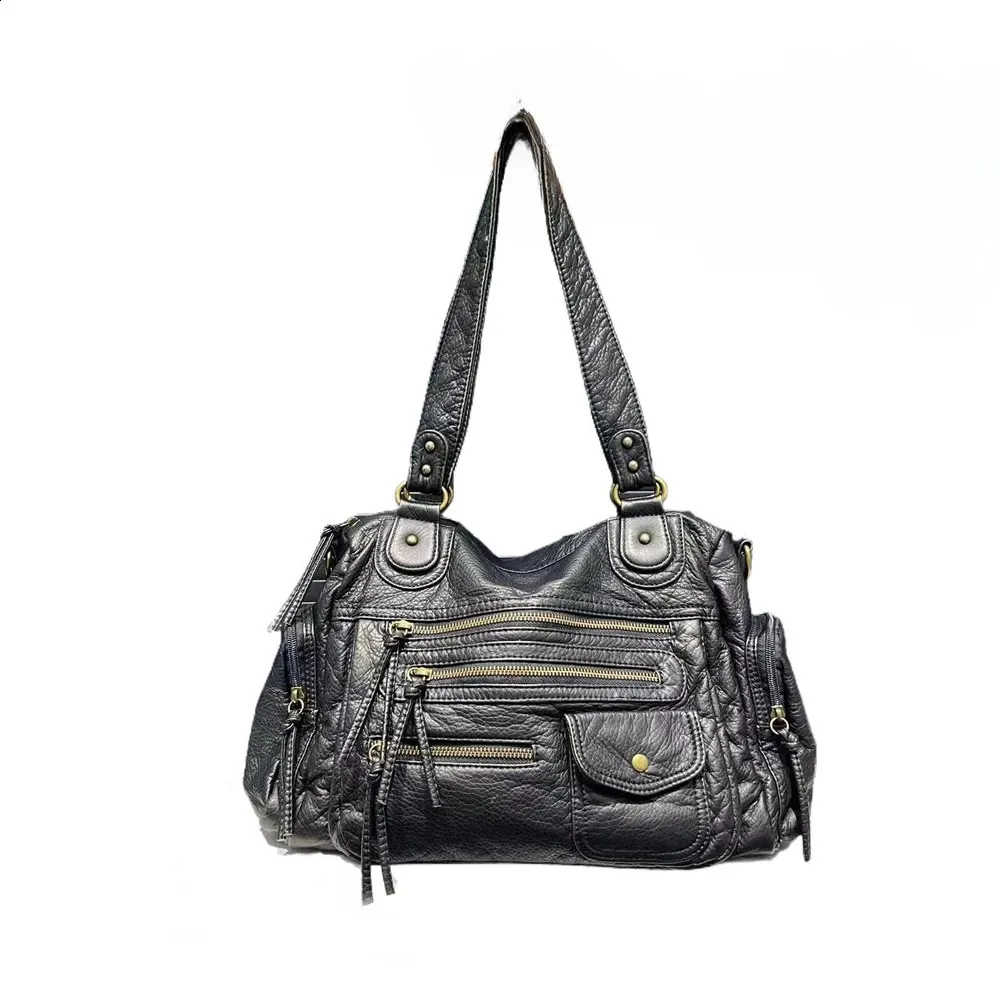 バッグ Y2K leather hand bag shoulder bag 00s 00s【archive】leather one shoulder bag Y2K 00s archive one